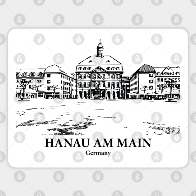 Hanau am Main - Germany Magnet by Lakeric